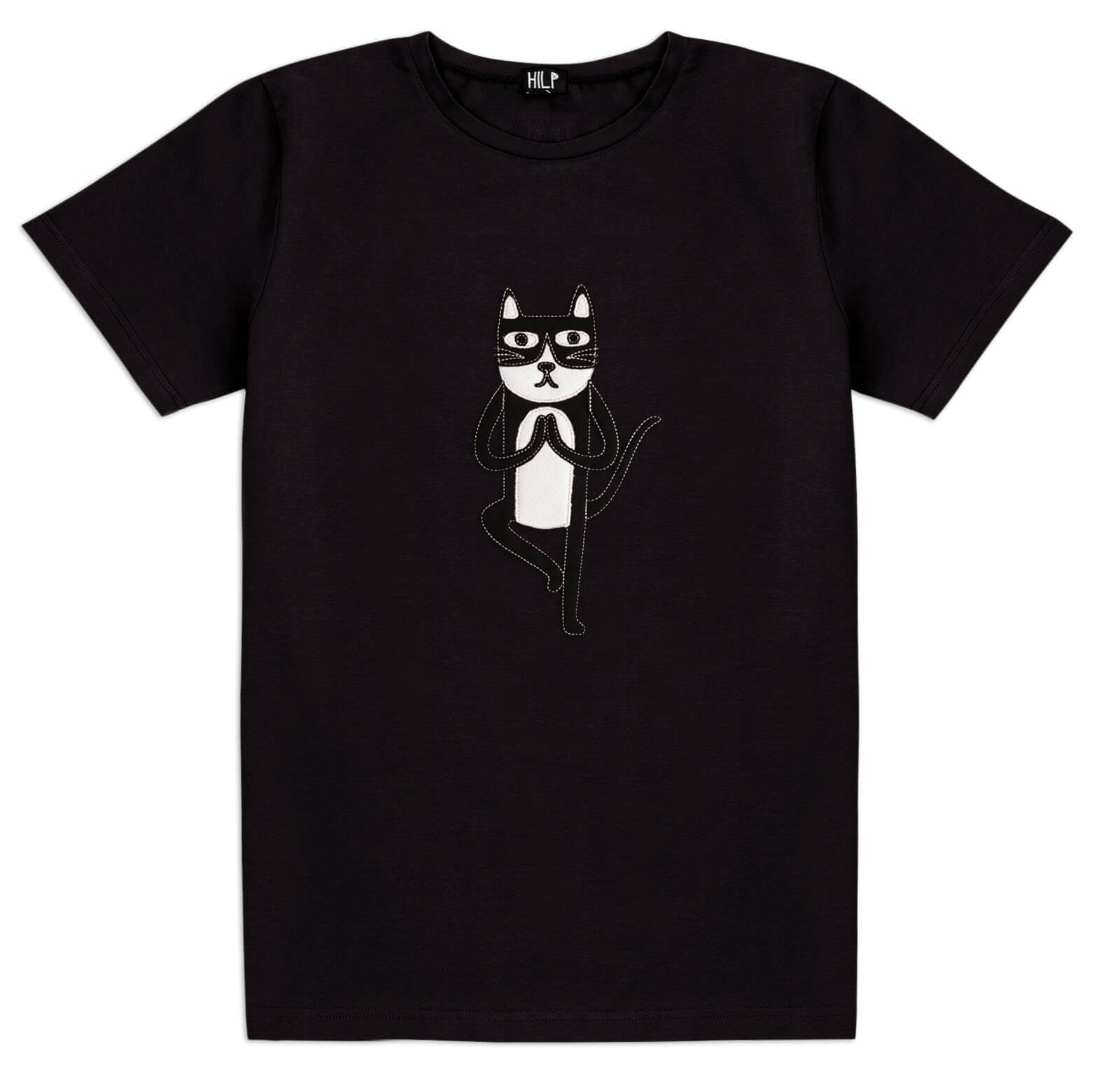 Men’s Yoga Cat T-Shirt T-Shirt