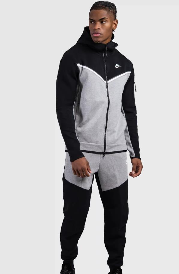 Black and white tracksuit